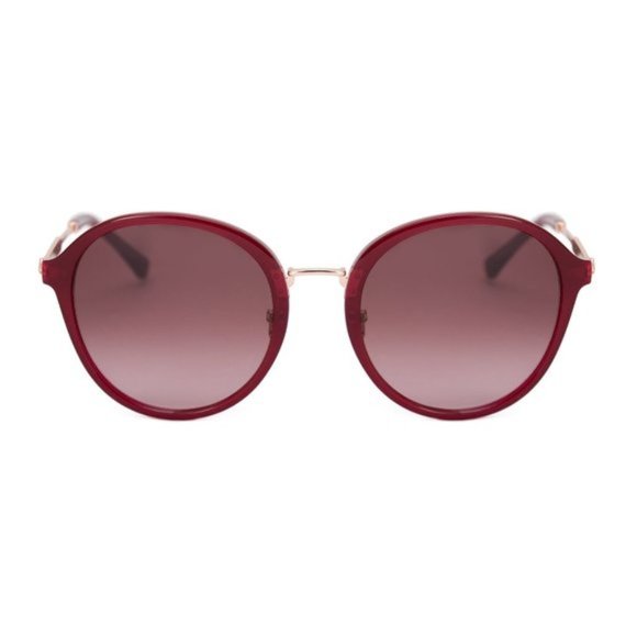 Kate Spade Red Round Sunglasses - Picture 1 of 5